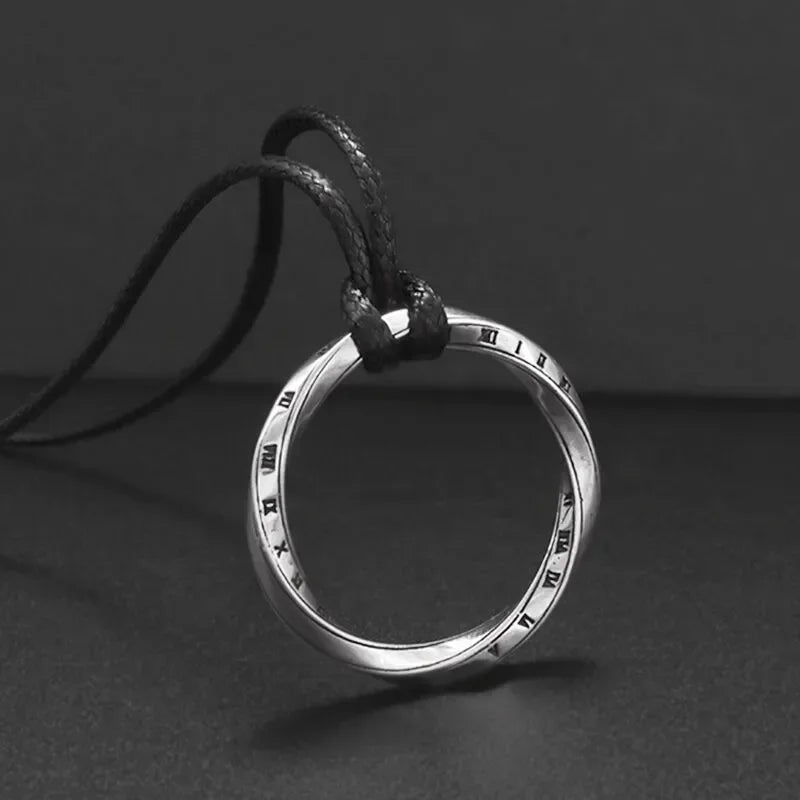 Retro Neptune Poseidon Trident Necklace Ukraine National Emblem Pendant Men\\\\\\'s Fashion Cool Trendy Jewelry Accessories
