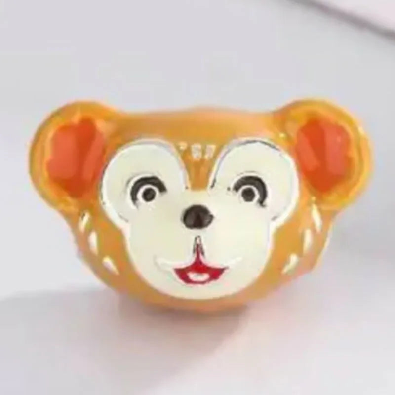 2025 New Miniso Disney Sanrio Beads 925 Silver Stitch Hello Kitty Kuromi Charm Fit Original Bracelet Women DIY Pendant Jewelry