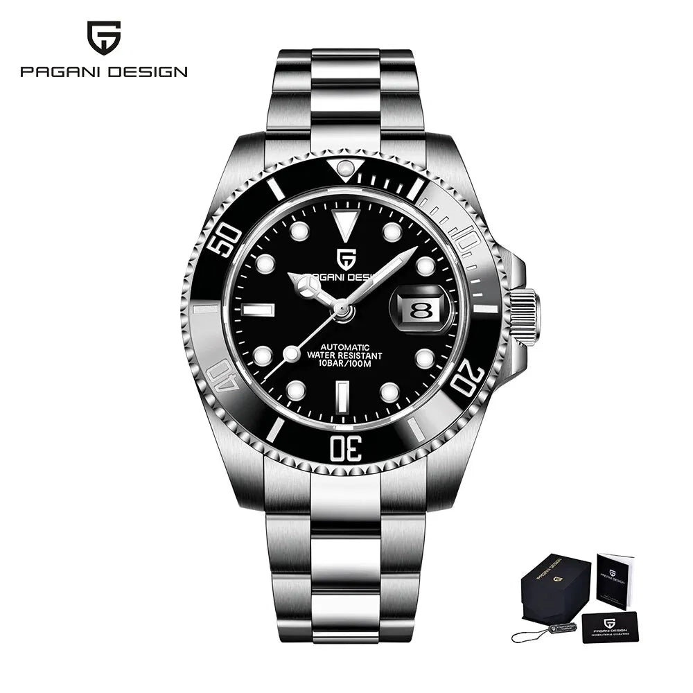 PAGANI Design 2025 New Men Automatic Mechanical Watches Miyota 8215/NH35 40mm Stainless Steel Waterproof Watch Relogio