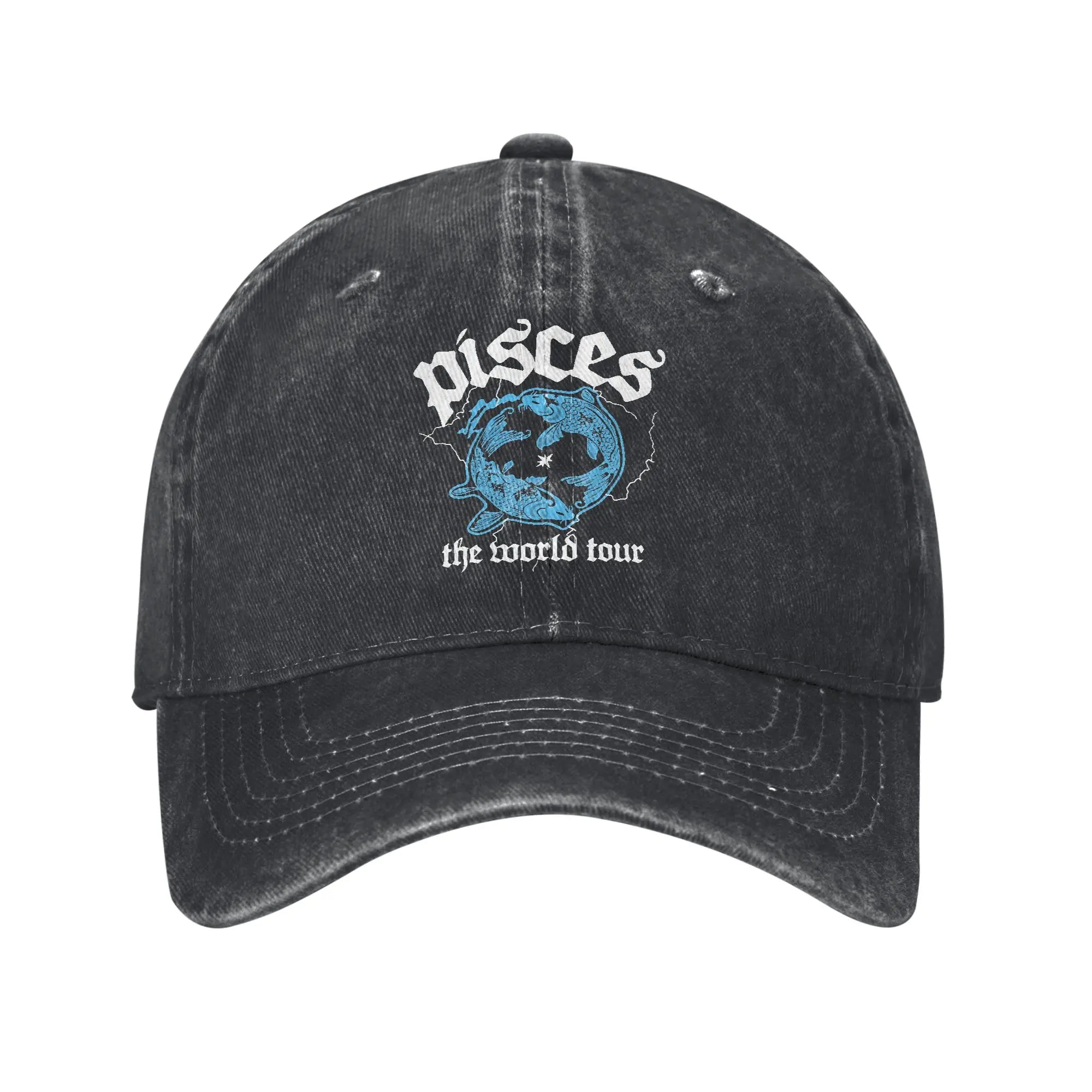 2026 James Arthur Pisces World Tour Baseball Cap Sun  Running Hippie Adjustable Washed Hip Hop Hats Men Adult Baseball Caps
