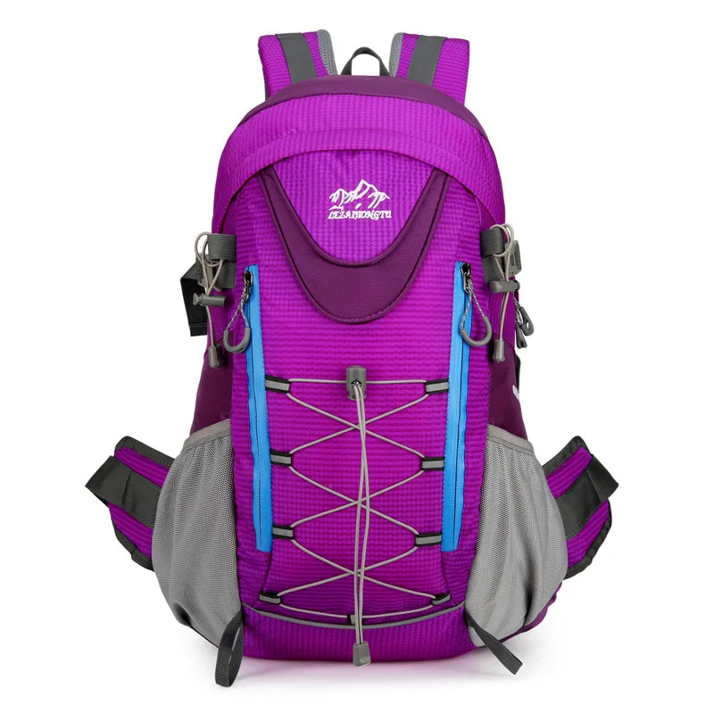 Waterproof Camping Backpack Outdoor Travel Hiking Trekking Climbing Cycling Shoulder Bag Large Capacity Women Men Sport Rucksack