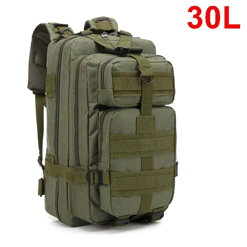 30/50L Tactical Backpacks For Man Hking Outdoor Survival  Bags 3P Assault Pack EDC Molle Pack For Trekking Hunting Bag