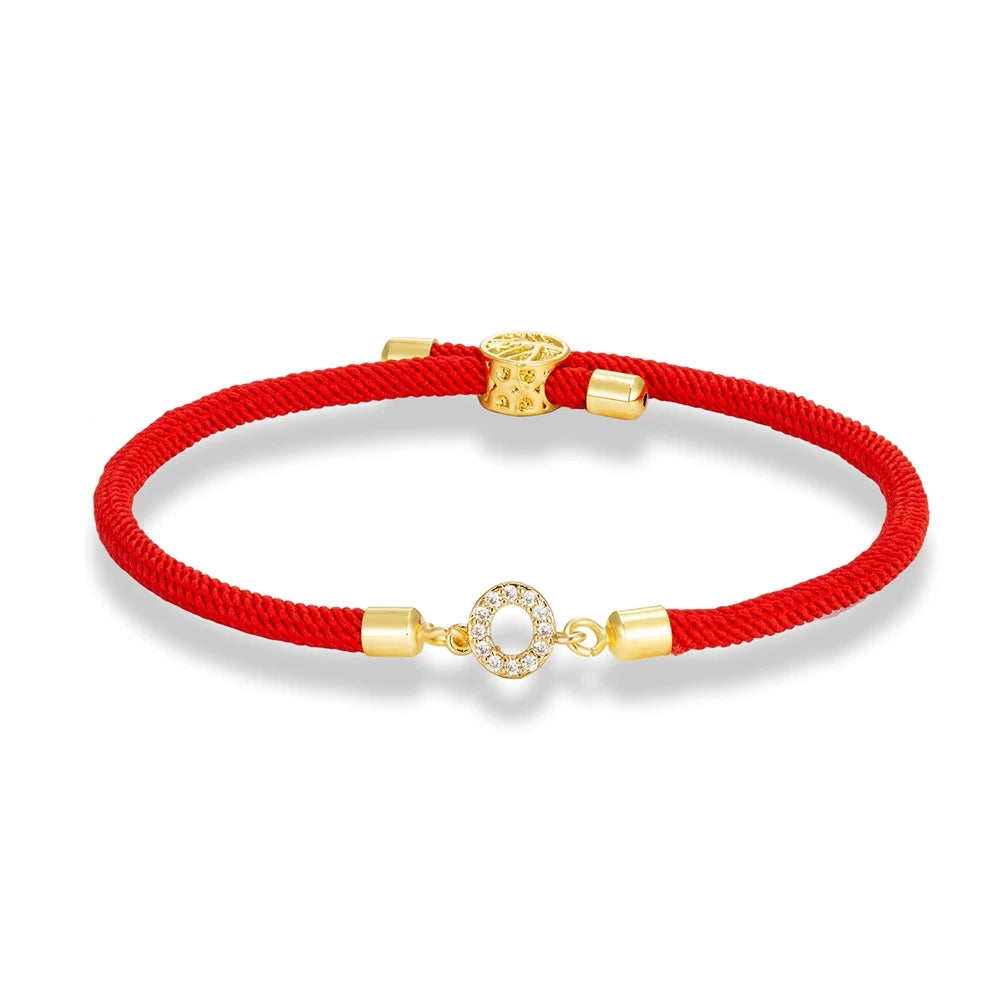 MKENDN Fashion Women Pave Zircon A-Z Initial Letter Bracelets Colorful Adjustable Charm Rope Bracelet For Women Jewelry Gift