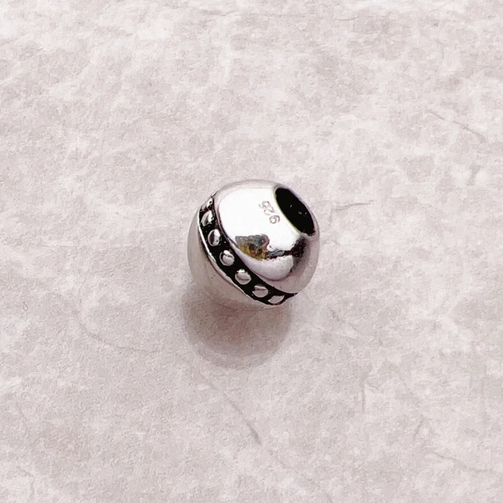 Bead Rebel Dots Fine Jewelry Punk 925 Sterling Silver Gift Lucky Charm For Women Men - Madeinsea©