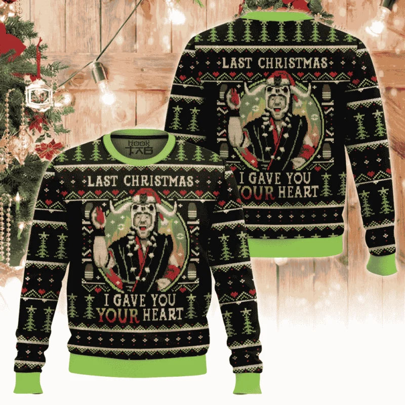 Indiana Jones Christmas Ugly Sweater of Doom Holiday Party Pullover Warm Cozy Plus Size Xmas Jumper for Men Women Christmas Gift