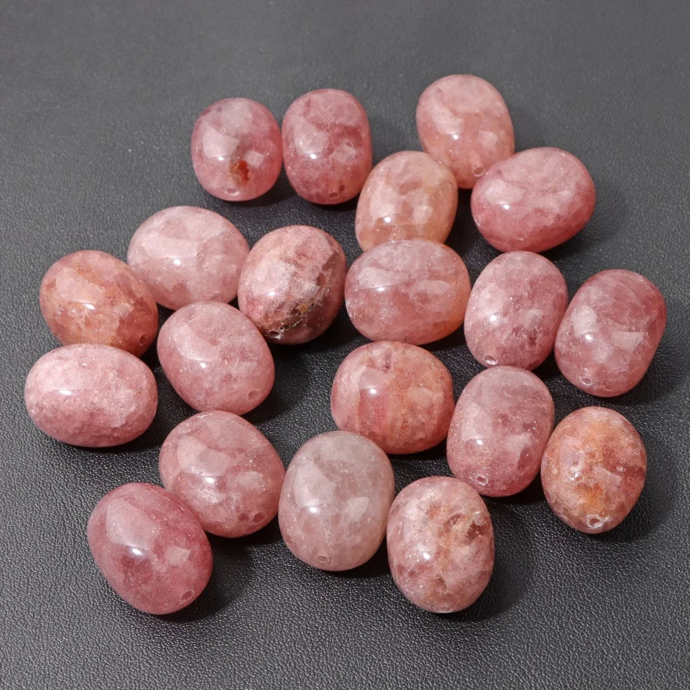 5PCS/lot Natual Stone Beads Oval Irregular Prehnite Quartzs Agat Loose Spacer Charms Bead For Jewelry Making Bracelets Necklace