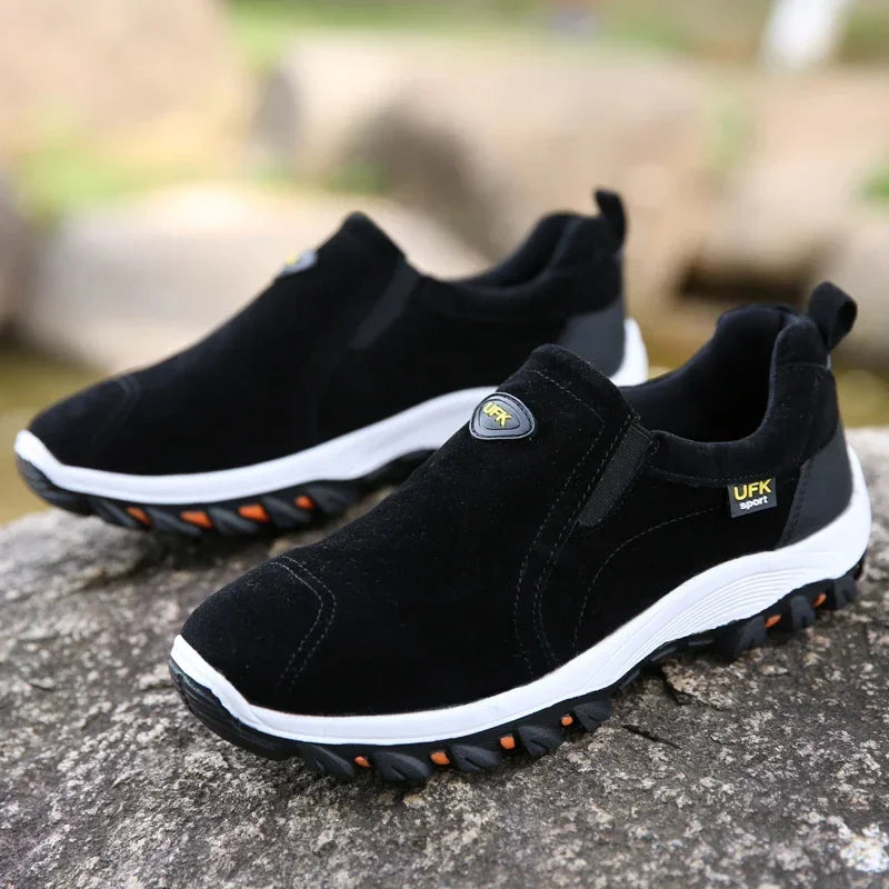 2024 New Casual Men's Sports Shoes Outdoor Walking Loafers Comfortable Shoes Fashionable and Lightweight Plus Size 38-50