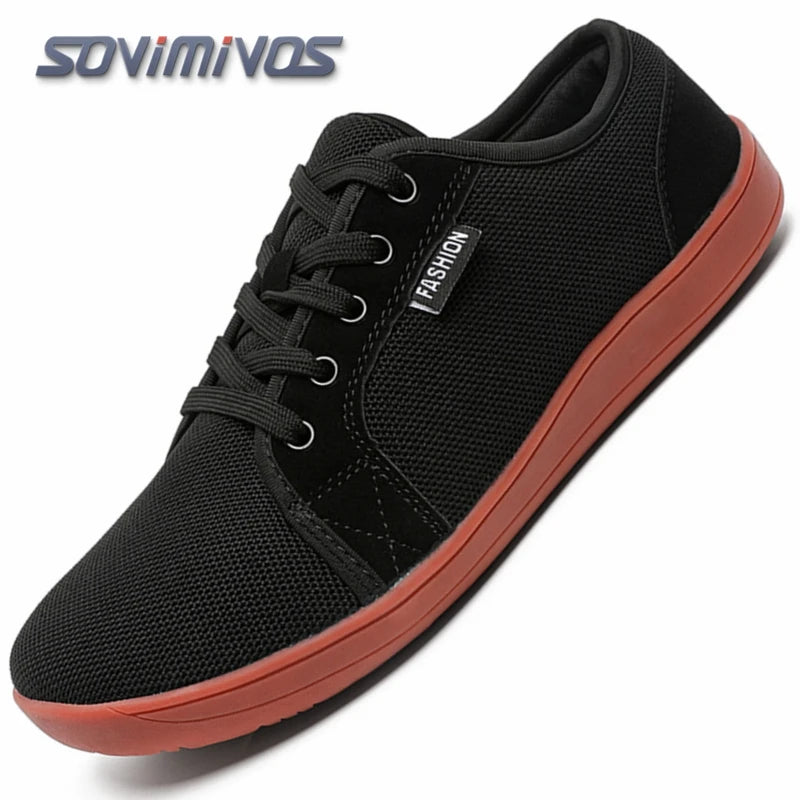 New Minimalist Shoes for Men Wide Toe Barefoot Casual Sneakers Lightweigh Outdoor Running Zero Drop Male Sneaker Tenis Masculino