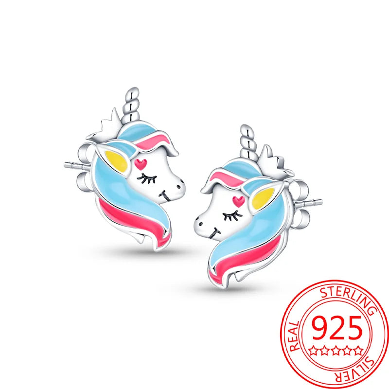 Hot Sale Bee Earrings For Girl Lovely Yellow Black Dancing Bee Happy S925 Hoop Earrings Birthday Gift Silver Jewelry