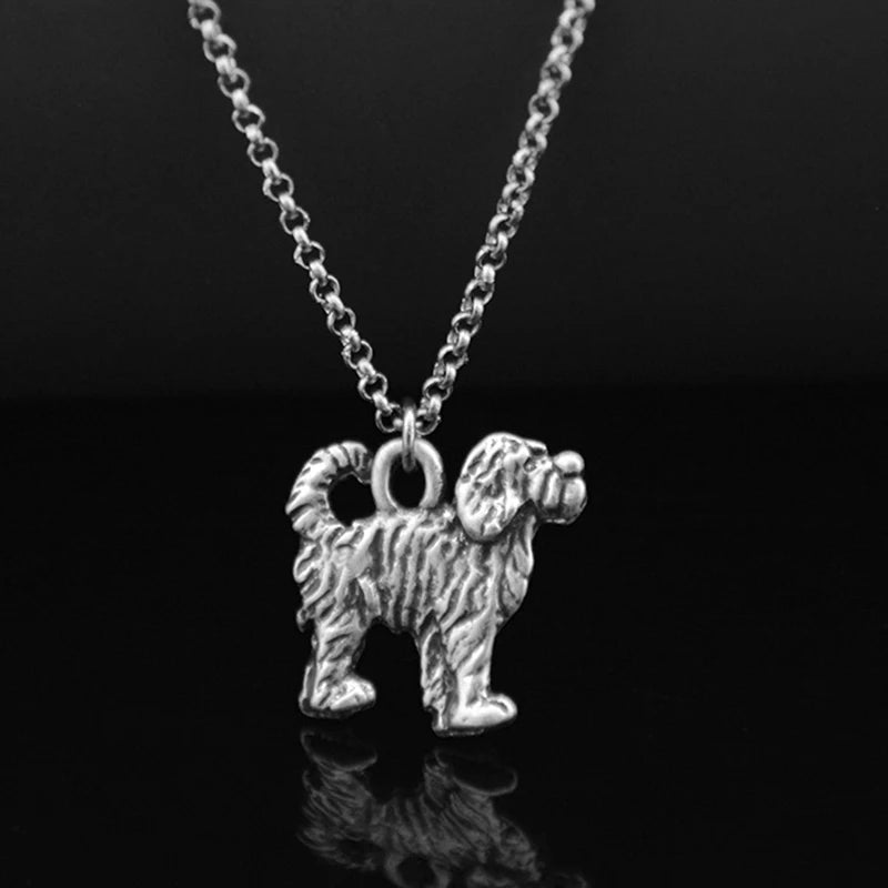 New German Shepherd&Corgi&Chihuahua&Whippet Dog Love Necklace Men Pet Charm Necklaces For Women Long Chains Party Gifts Jewelry