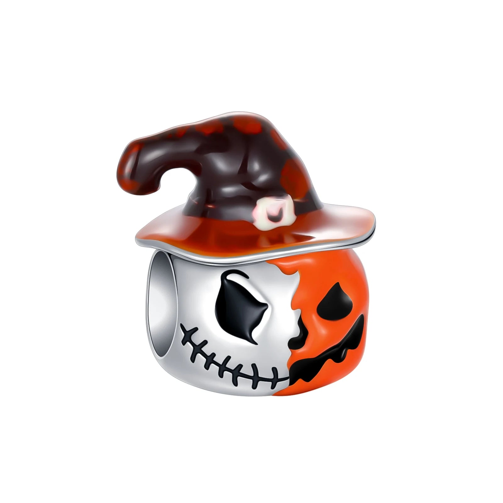 Skull Demon pumpkin Head Ghost Halloween pendant Jewelry Beads for s925 Original Bracelet Plata De Ley 925 boutique charms gift