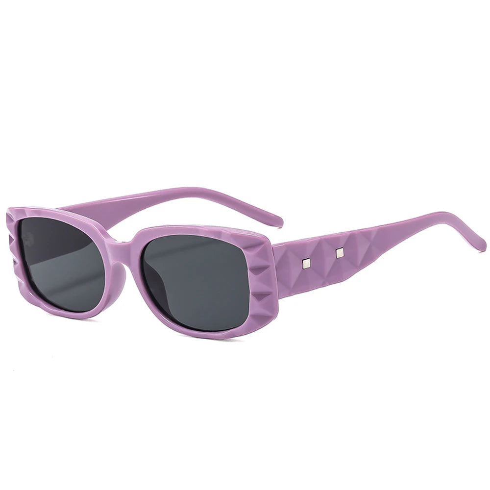 2025 luxus Marke Design Fashion Square Frauen Sonnenbrille Retro Gradienten Objektiv Männer Punk Sommer Outdoor Reise Sonnenbrille UV400