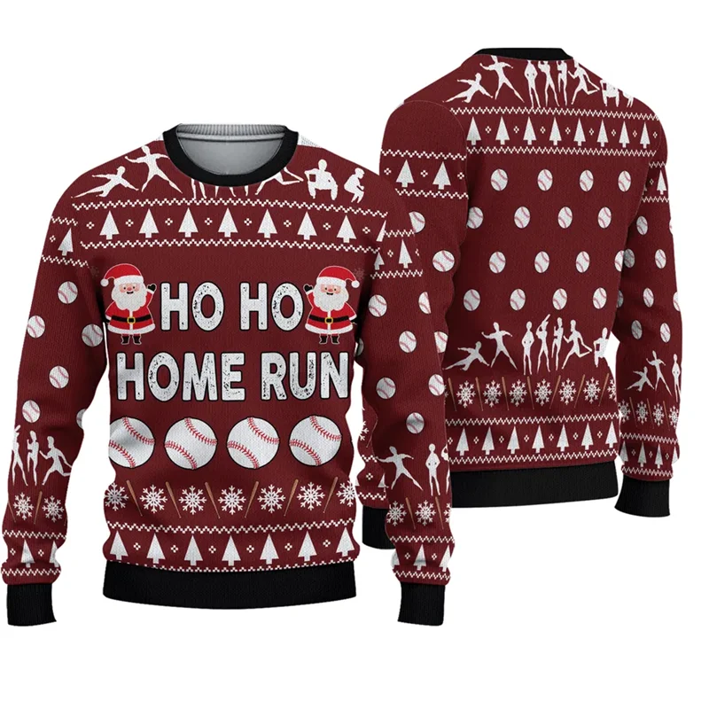 Fashion Spoof Ugly Christmas Sweater For Man Clothes Hip Hop Women Kids Men Sweatshirts Casual Pullovers Tracksuit Man Sweater