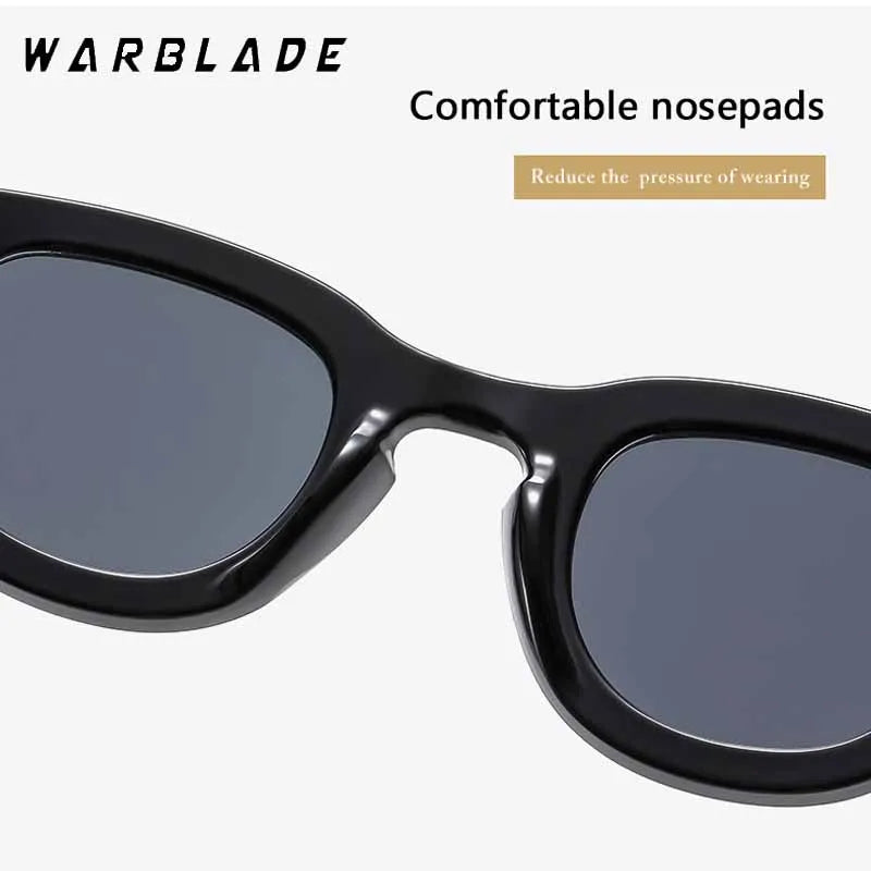 Neue Marke Sonnenbrille Nieten Oval Rahmen Dicken Rahmen Persönlichkeit Mode Multi Farbe Sonnenbrille Klassische Retro Stil Trendy Weibliche