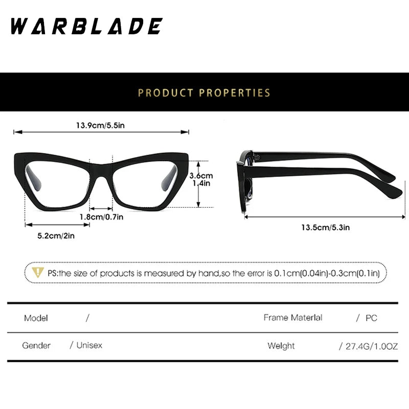 Anti Blue Light Cat Eye Glasses Women 2025 New Luxury Small Frame Y2K Punk Eyeglasses Vintage Computer Goggles Gafas De Lectura