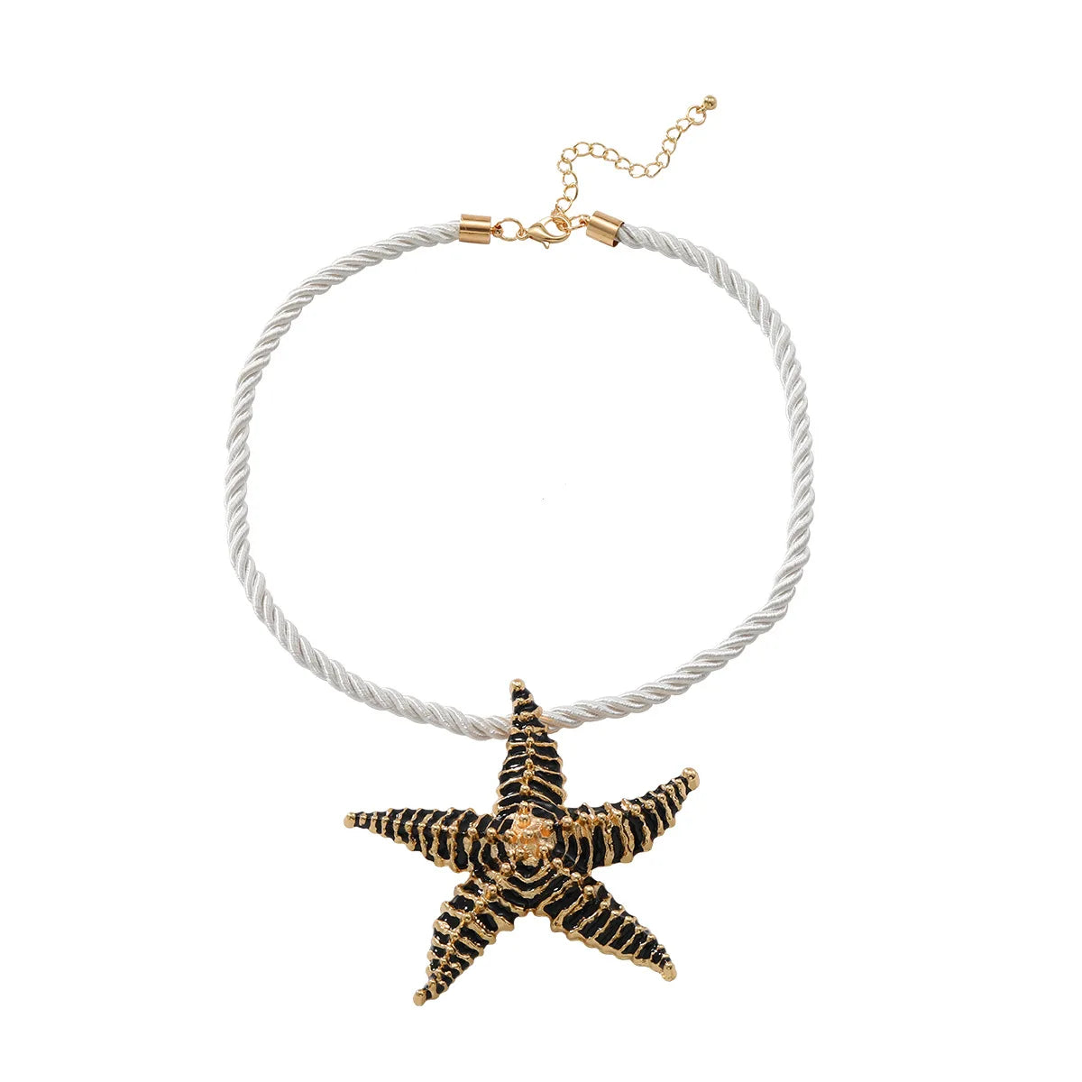 ZAA Bohemian Colorful Starfish Necklace for Women