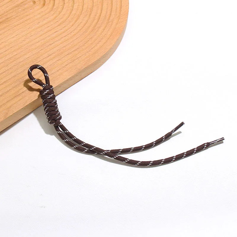 Hot Creative Colorful Braided Lanyard Keychain Bag Pendant Sport Style Bag Charm Ornaments Car Backpack Pendant Accessories Gift