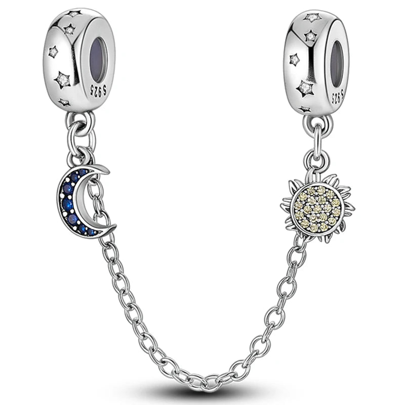 Hot Sale Charms Beads 925 Sterling Silver Pink Perfume Bottle Letter Luminous Firefly Tarot Card Beads Fit DIY Bracelets Jewelry - Madeinsea©