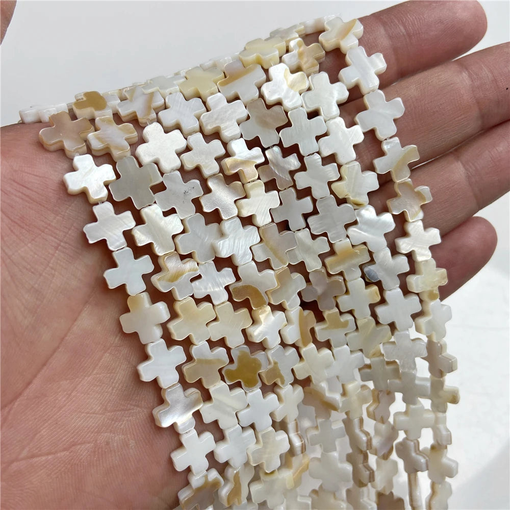 100% Natural Shell Beads White Mother Of Pearl Heart Oval Star Butterfly Irregular Shape Charms Bead For Jewelry Making DIY 15"