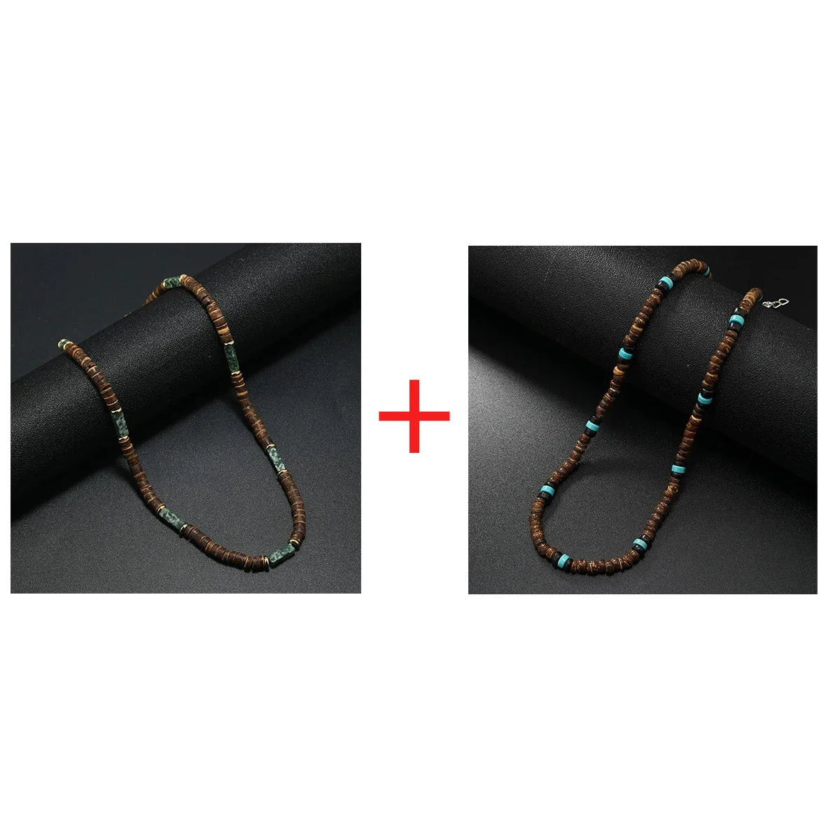 New Bohemian Men's Beaded Necklace Tiger Stone Natural Stone Fashion Trend Design Minimalist Necklace Commemorative Gift - Madeinsea©