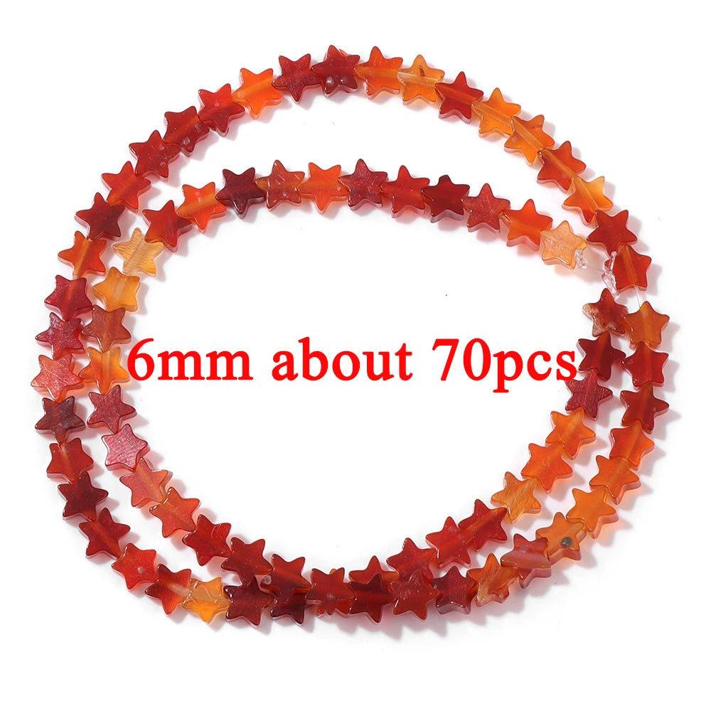 Wholesale Natural Red Carnelian Stone Bead Round Rondelle Coin Agat Loose Spacer Beads For Jewelry Making Bracelet Necklace DIY