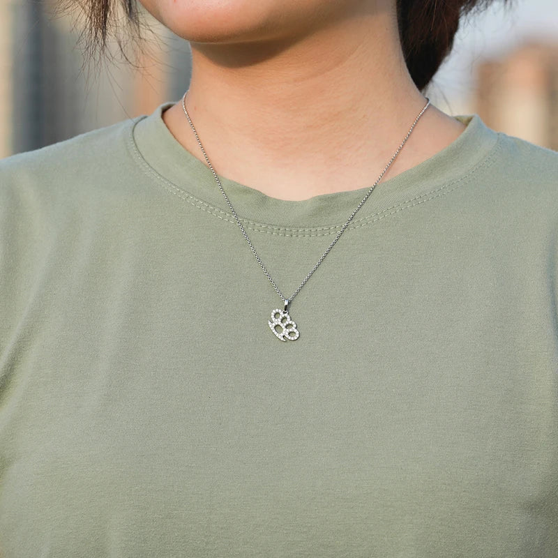 Top Quality Unisex Moissanite Star Pendant Necklace 925 Fashion For Women Hip Hop Jewelry