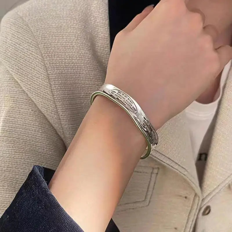 Retro Avocado Ring Bracelet For Women Irregular Adjustable Ring Handmade Designer Jewelry Accessories Unisex Gift For Lovers