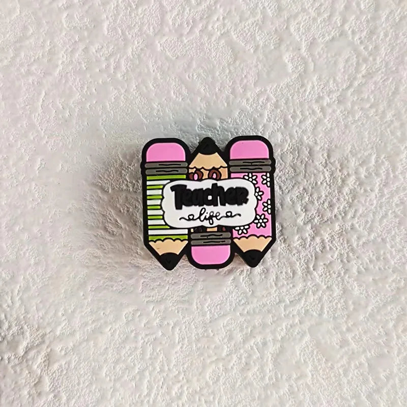 20 stücke Ostern Silikon Perlen Cartoon BPA FREI Food Grade Silikon DIY Schnuller Kette Perlen Baby Zahnen Spielzeug Schmuck Zubehör