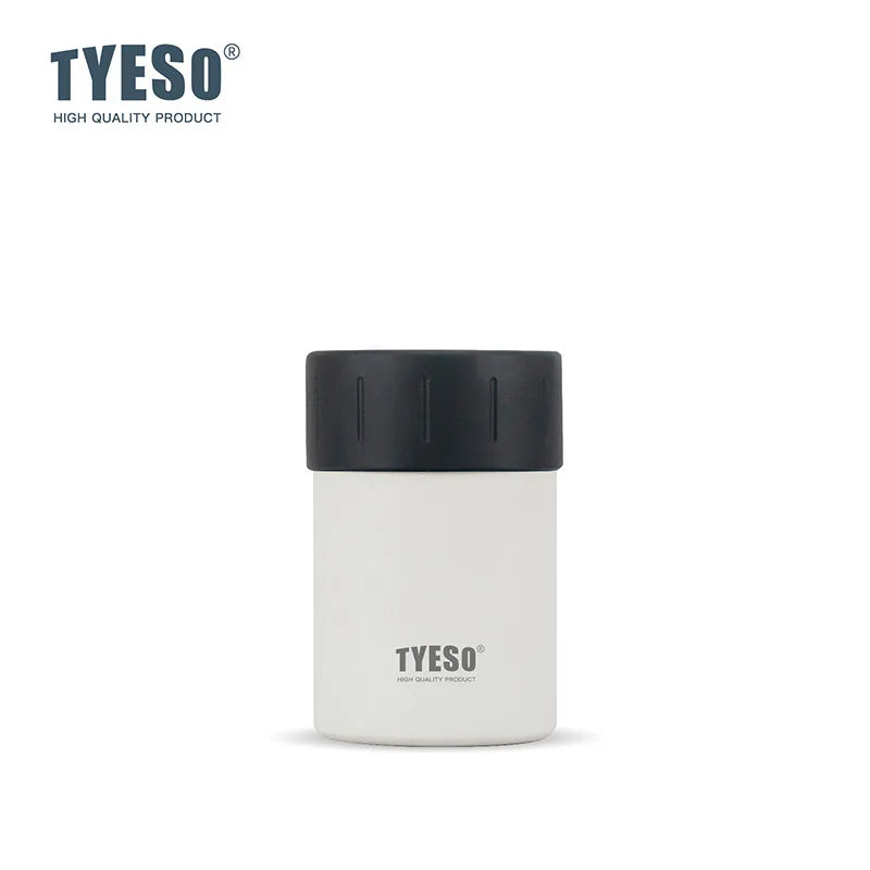 TYESO Stainless Steel Beer Can Holder12/18oz Keep Warm and Cold Vacuum Portable Sweat-Proof Anti Slip Design Accessoires Thermos