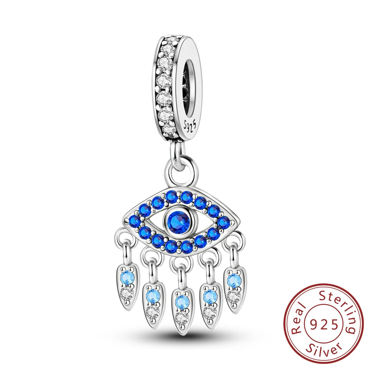 100% Real 925 Sterling Silver Charms Beads Stars Moon Pendant Fit Original Charms Bracelets Bangle DIY Jewelry Gifts