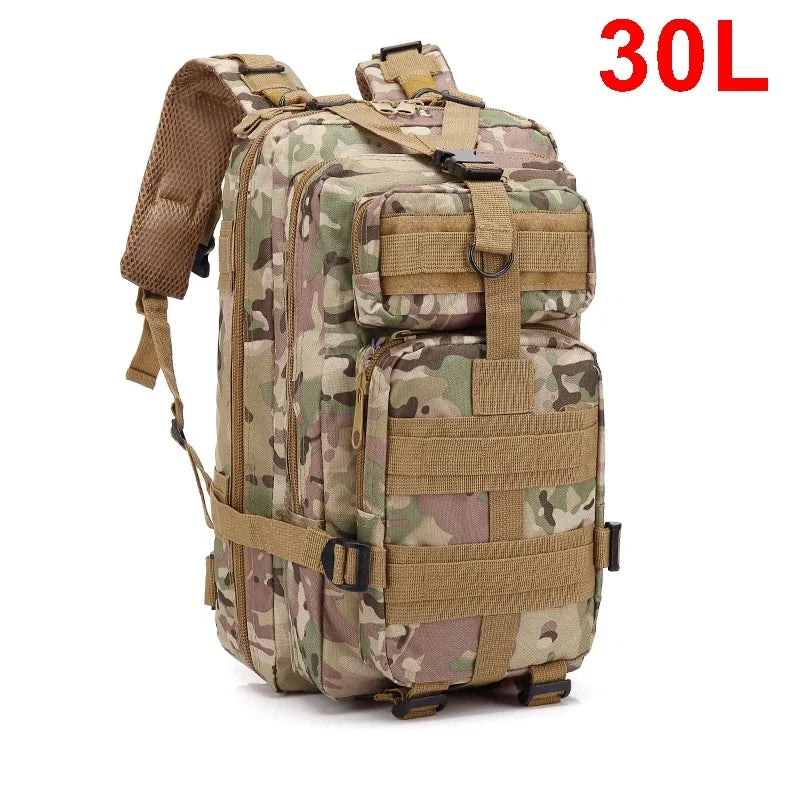 30/50L Tactical Backpacks Man Traveling Bags Survival Outdoor 3P Assault Pack EDC Molle Pack hiking Trekking Hunting Bag