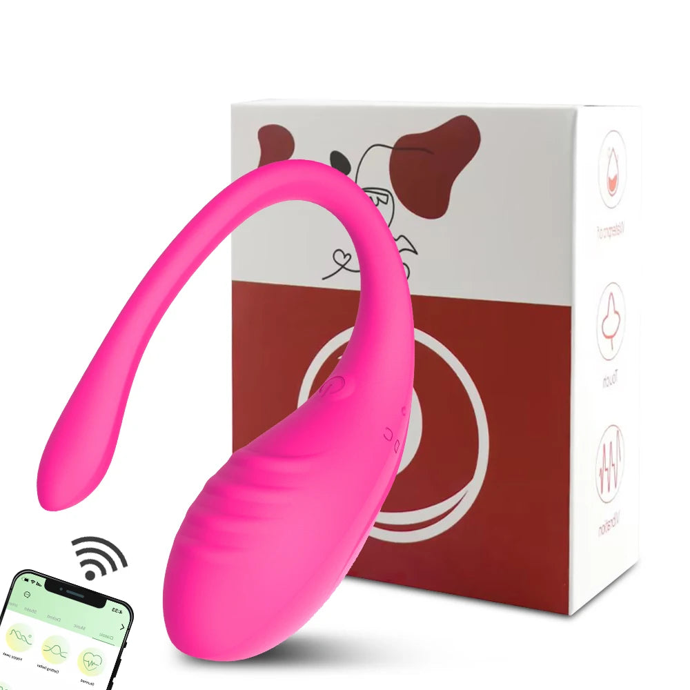 APP Controlled Vagina Vibrator 9 Speed Clitoris Anal Vibrating Egg Massager Wearable Stimulator Adult Couples Sex Toys for Women - Madeinsea©