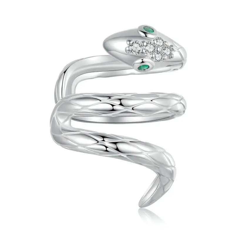 WOSTU Solid 925 Vintage Silver Stackable Twisted Ear Clip Huggies Earrings For Women, s925 Ball Studs Drogaonfly Ear Cuff Gift