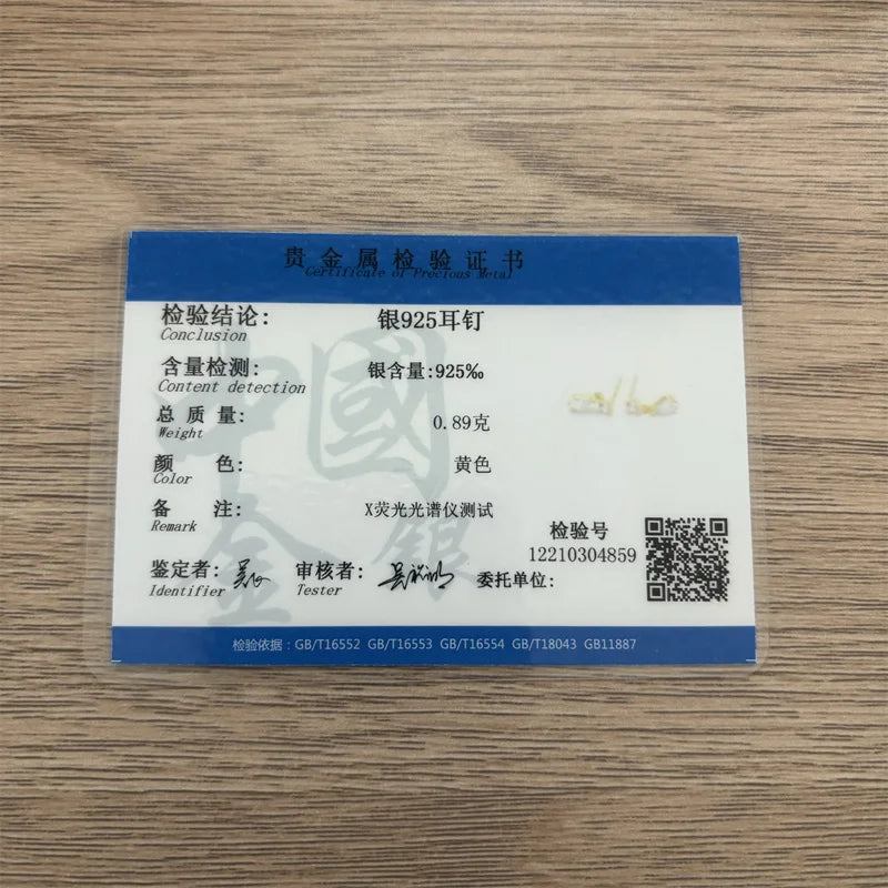 Boucles d'oreilles en argent sterling S925, style japonais, en forme de goutte d'eau, en cristal, pour femmes, légères, luxueuses, plaquées or véritable 14 carats, pour mariage