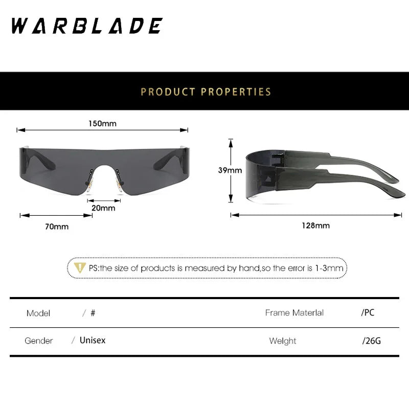 Lunettes de soleil à dessus plat pour femmes et hommes, style punk, Y2K, miroir, une pièce, années 2000 et 90, lunettes esthétiques UV400