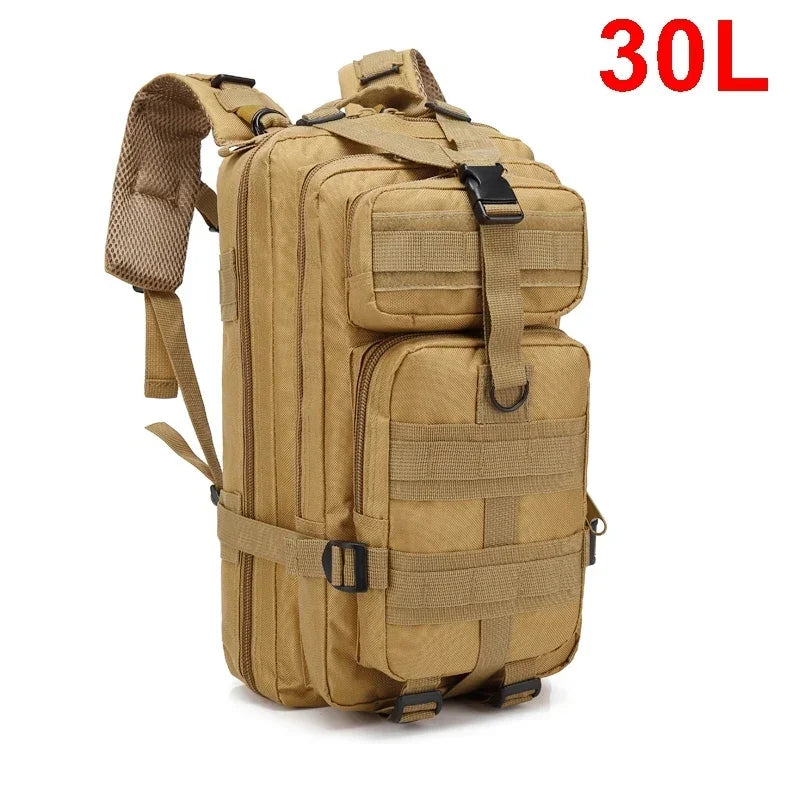 30/50L Tactical Backpacks For Man Hking Outdoor Survival  Bags 3P Assault Pack EDC Molle Pack For Trekking Hunting Bag