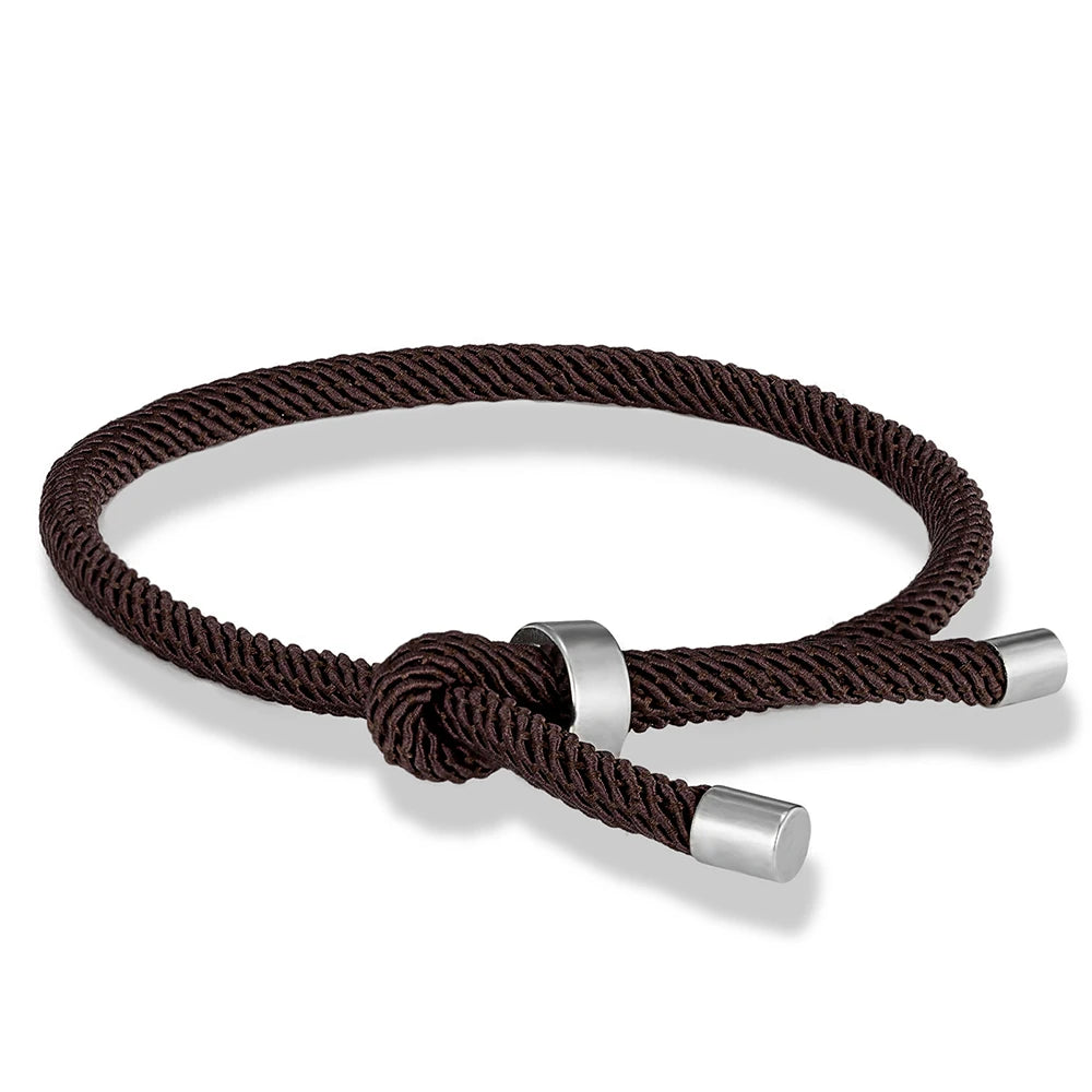 MKENDN Trendy Thread Bracelet Men Women Adjustable Red Bracelet For Lovers Distance Couple Brazalete Minimalist Yoga Meditation - Madeinsea©