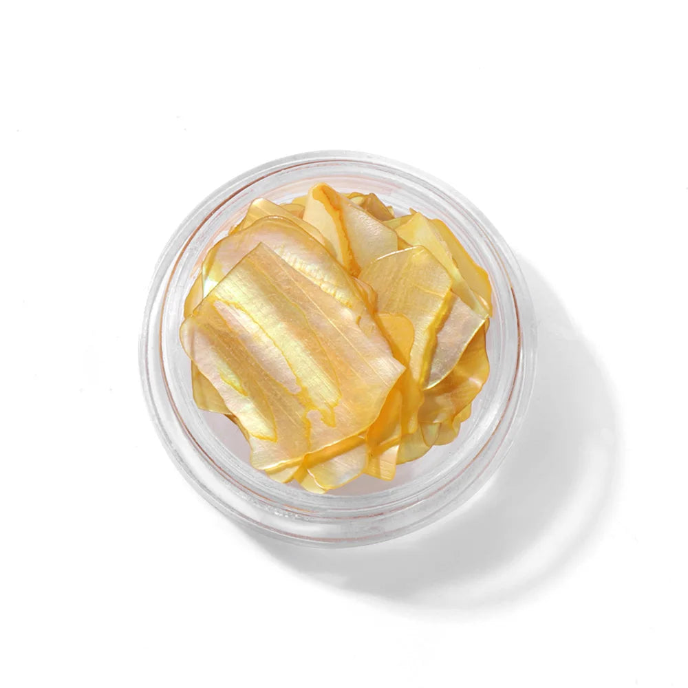 Unregelmäßige Abalone-Fragmente, Splitter, Kiesel, Muschelglitzerflocken für Nagelkunstdekoration, DIY-Charm-Maniküre-Accessoires