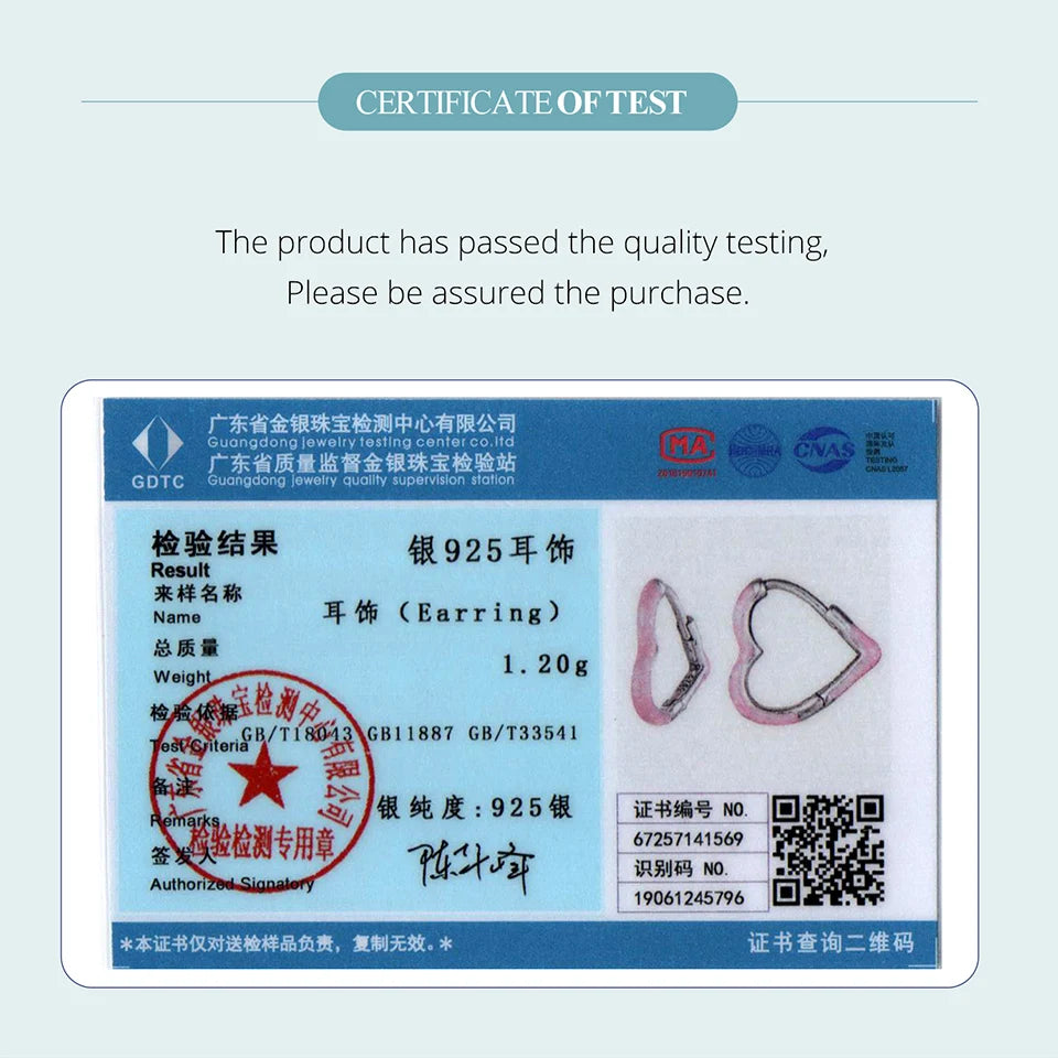 BAMOER 925 Sterling Silber Regenbogen Herz Creolen, leuchtende Farben, Piercing-Ohrringe, süßes Geschenk für Frauen, Teenager und Mädchen