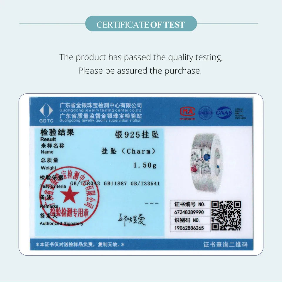 BAMOER 925 Sterling Silber Sternenstopper-Charm mit Silikon für Original-Armband oder Armreif, Schmuckherstellung, Anhänger SCC2858