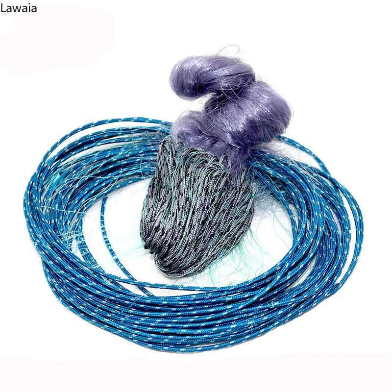 Lawaia Gill Net Fishing 1.8x30m Monofilament Nylon Fishing Net Small Eye 2.5/3/3.5/4cm Viscous Fish Net Lake Wave Pond Fishing - Madeinsea©