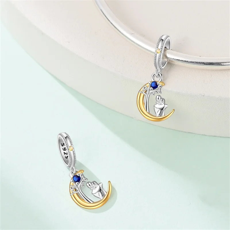 Neue Charms-Perlen aus 100 % 925er Sterlingsilber – ideal als Geschenk zum Vatertag, Muttertag oder für andere Anlässe. Passen perfekt auf Armbänder und eignen sich auch hervorragend zum Selbermachen von Schmuck.