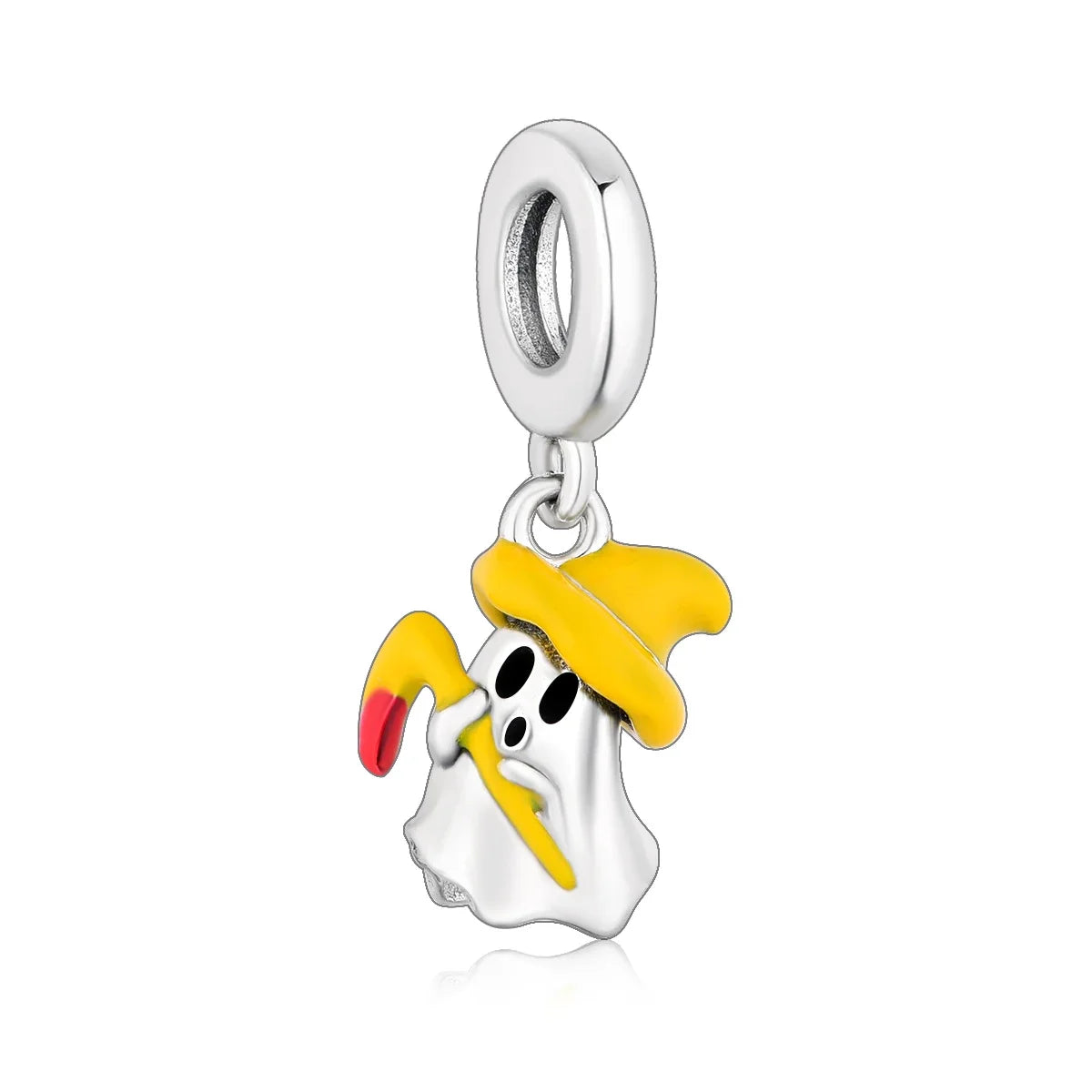 Night Glow Pumpkin,Skull,Vampire,Witch,Ghost Halloween Series Charm fit Pan Original Bracelet Holiday Jewelry DIY Fun Beads