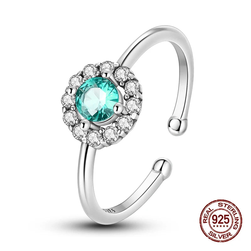 Rings For Women 100% 925 Sterling Silver Shiny Dragonfly Heart Shaped Hollow Open Rings Fine Wedding Engagement Jewelry Gift