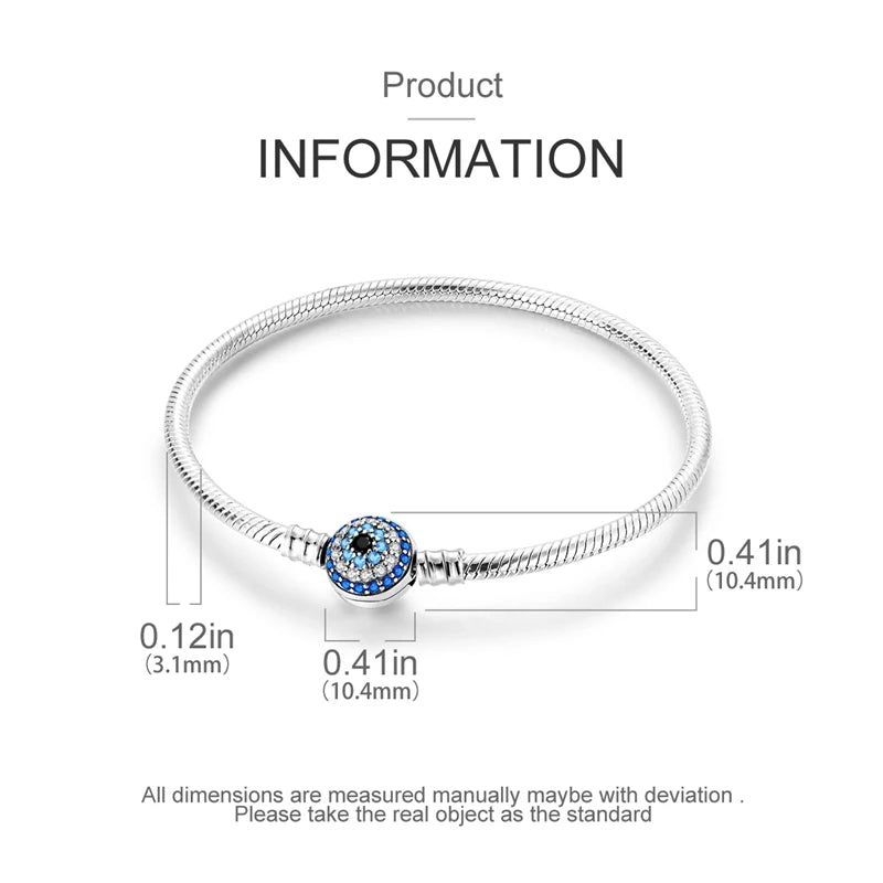 New Original 925 Sterling Silver Bracelet Heart Butterfly Bracelet For Women Fit Original Bracelet Charms Beads Jewelry DIY Gift