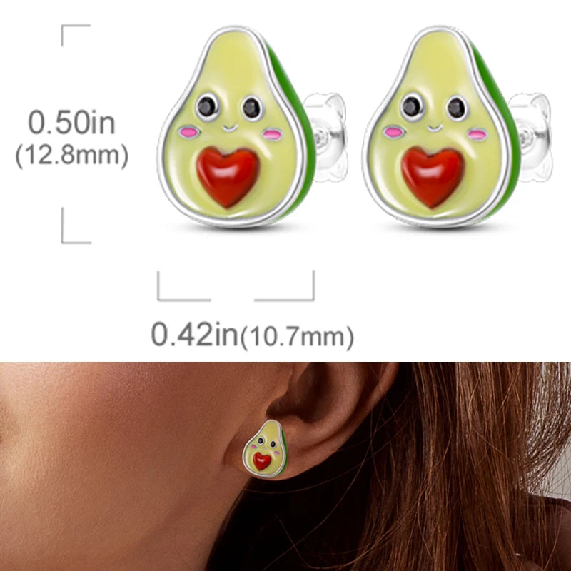 Earrings 925 Sterling Silver Stud Earrings Unicorn Star Zircon Stud Hoop Earrings For Women Girls Lovely Fashion Jewelry Gift