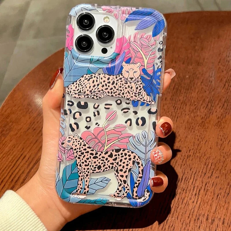 Summer Cartoon Turtle Pattern Case For iPhone 17 16 15 14 7 8 Plus XR 14 13 Pro Max 13 12 16E 17 Air Soft Silicone Clear Cover