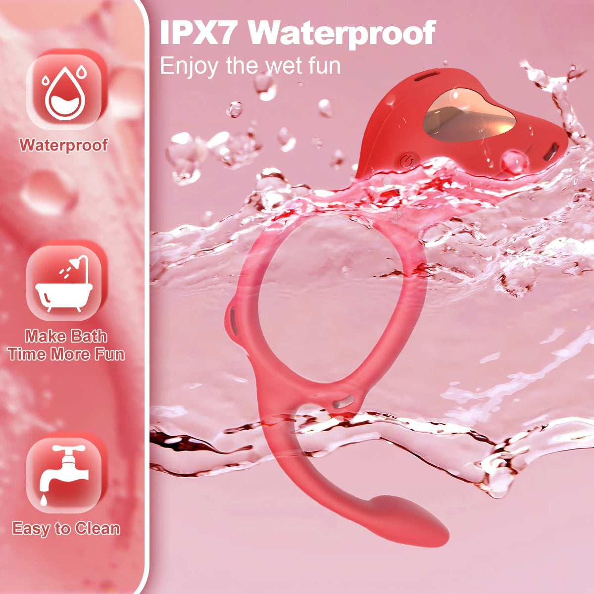 Wearable Panty Vibrator Female 10 Vibration with Wireless Control Vibrating Penis Ring Clitoral Stimulator Adult Sexy Toys