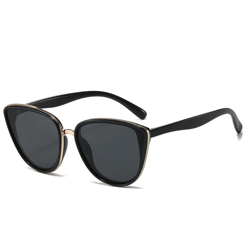 New Classic Cat Eye Women Sunglasses Vintage Luxury Brand Design Anti-glare Sun Glasses Female Fashion Driving Travelling Shades