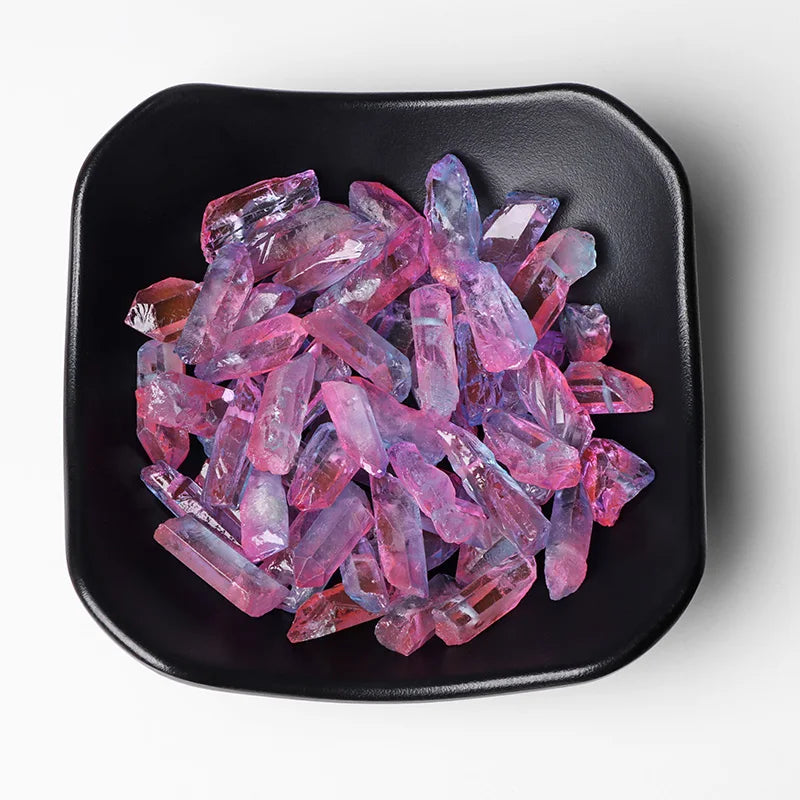 Natural Quartz Stick Beads Top Drilled Gradient Color Raw Loose Point Bead For Jewelry Making DIY Necklace Earrings Accessories